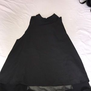 Rumor boutique black halter top